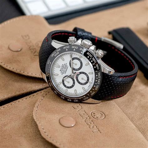 rolex daytona strap size|best straps for Rolex daytona.